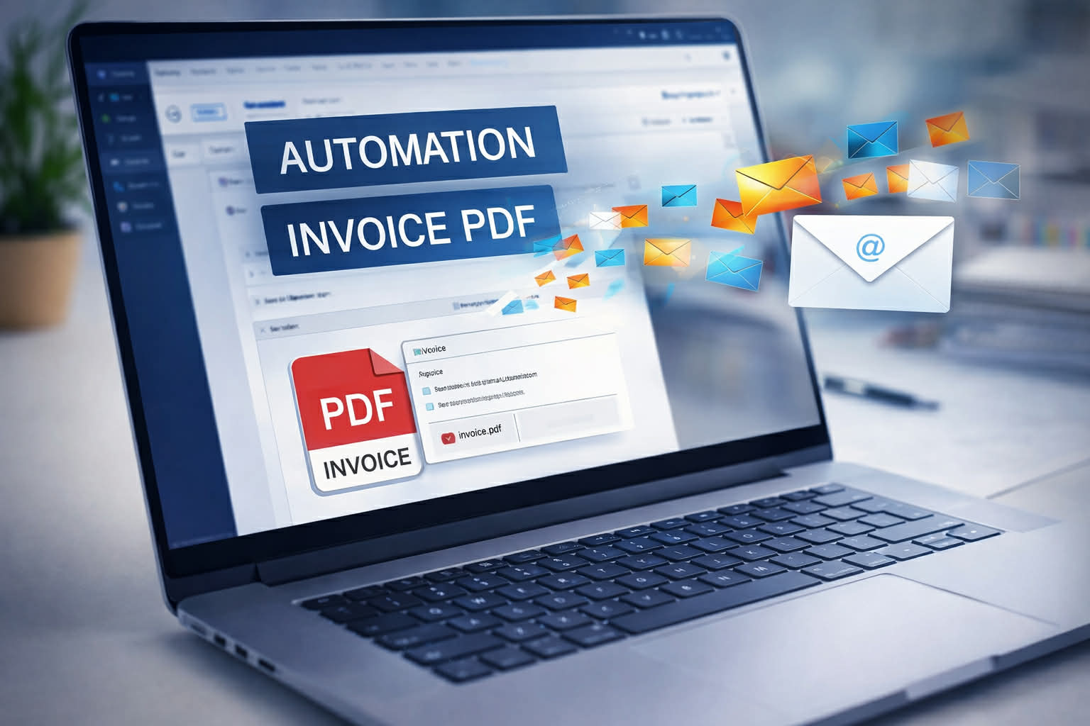 Read more about the article Automatyczne wysyłanie faktur e-mail (PDF) – jak to zrobić i zaoszczędzić czas? Lębork