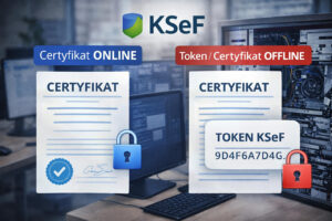 Read more about the article KSeF – certyfikat online i offline: jak wygenerować, wgrać i skonfigurować krok po kroku (2026)